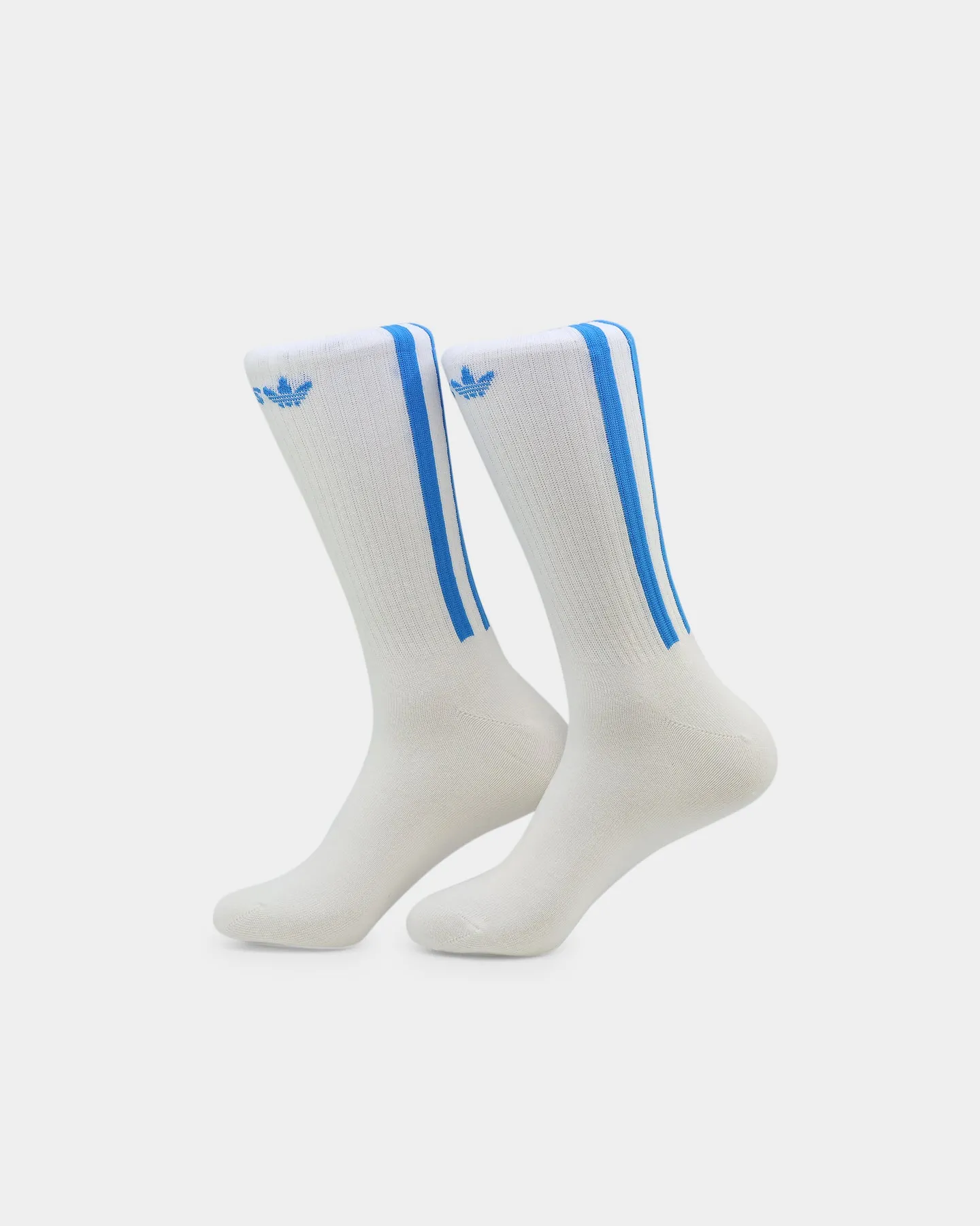 Adidas Graphic Crew Socks 3 Pack White