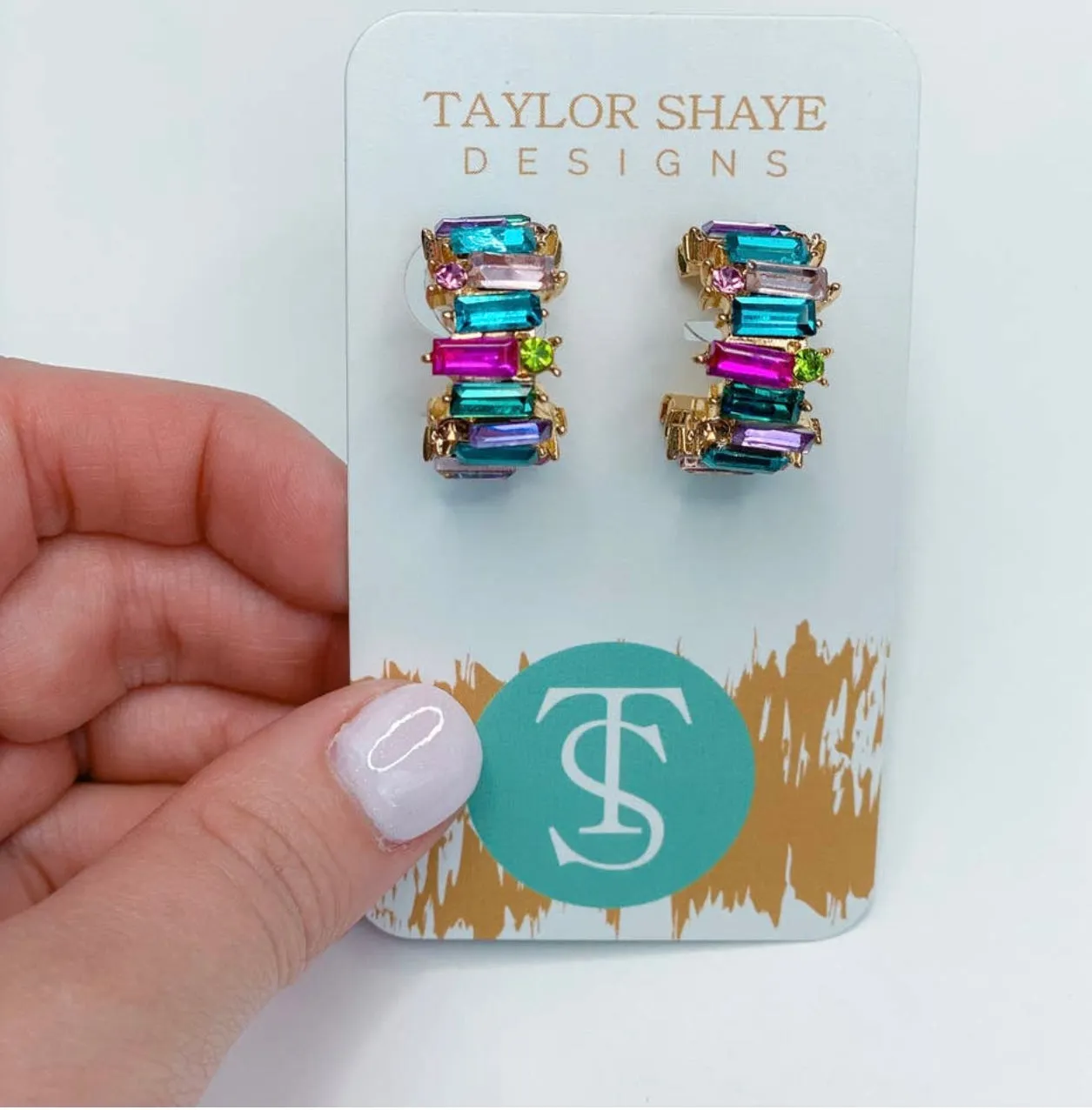 Aria Gold Hoops