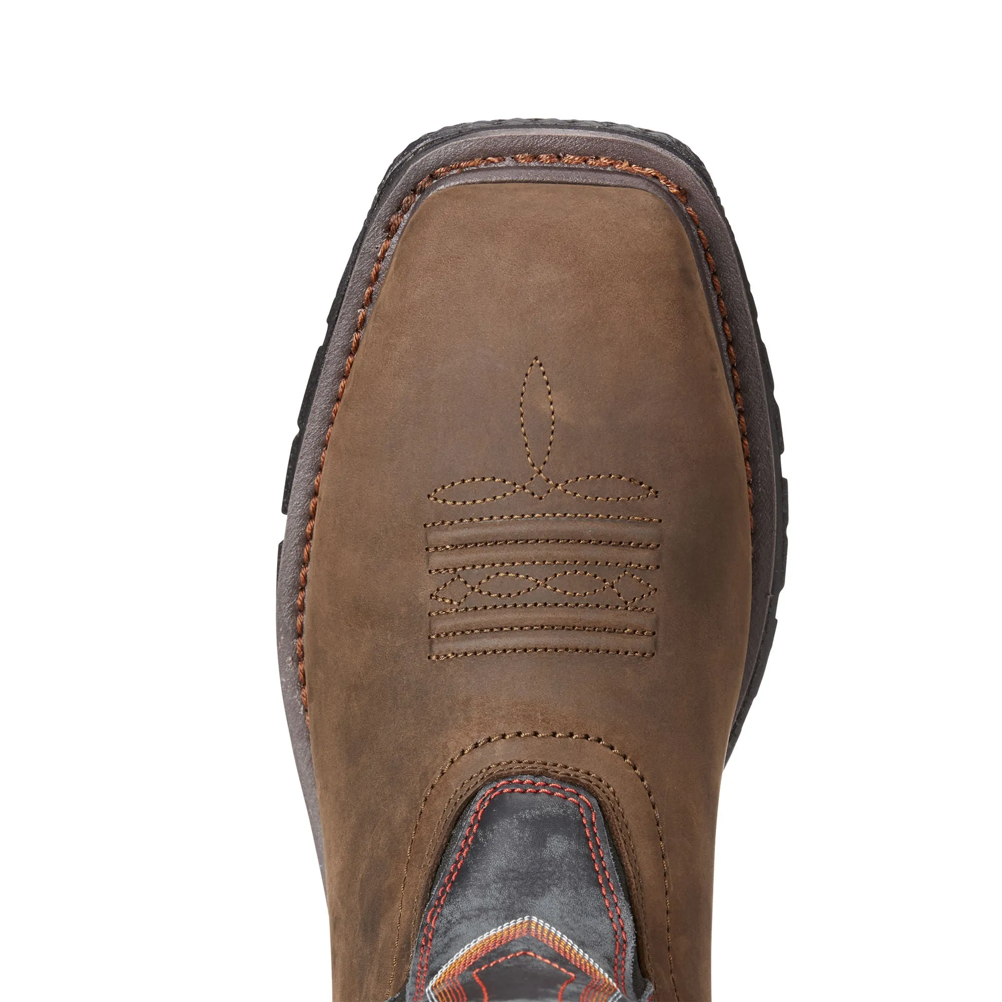 Ariat Mens Catalyst Vx Thunder H2O Composite Toe Work Boots Brn/Storm