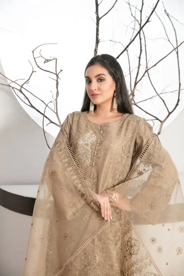 Aysel by Tawakkal 3 piece ready to wear suit D-7564