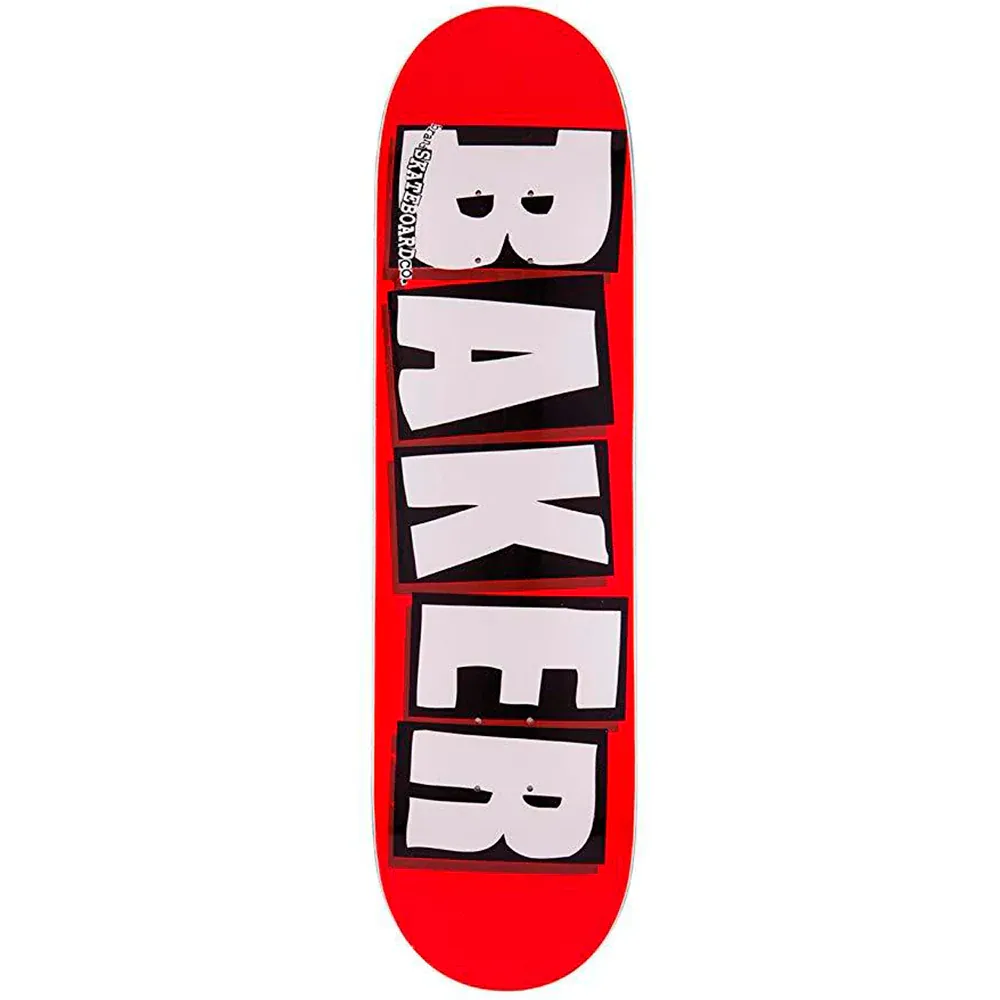 Baker Brand Logo Deck 8.625