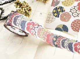 Bande Japanese Washi Masking Roll Stickers - Traditional Japanese Patterns