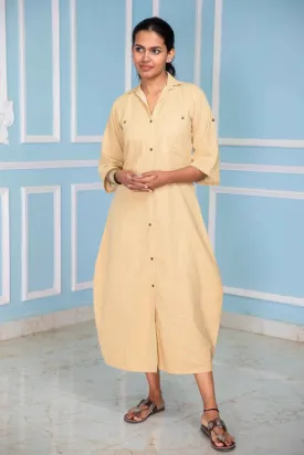 Blessed Beige Long Dress