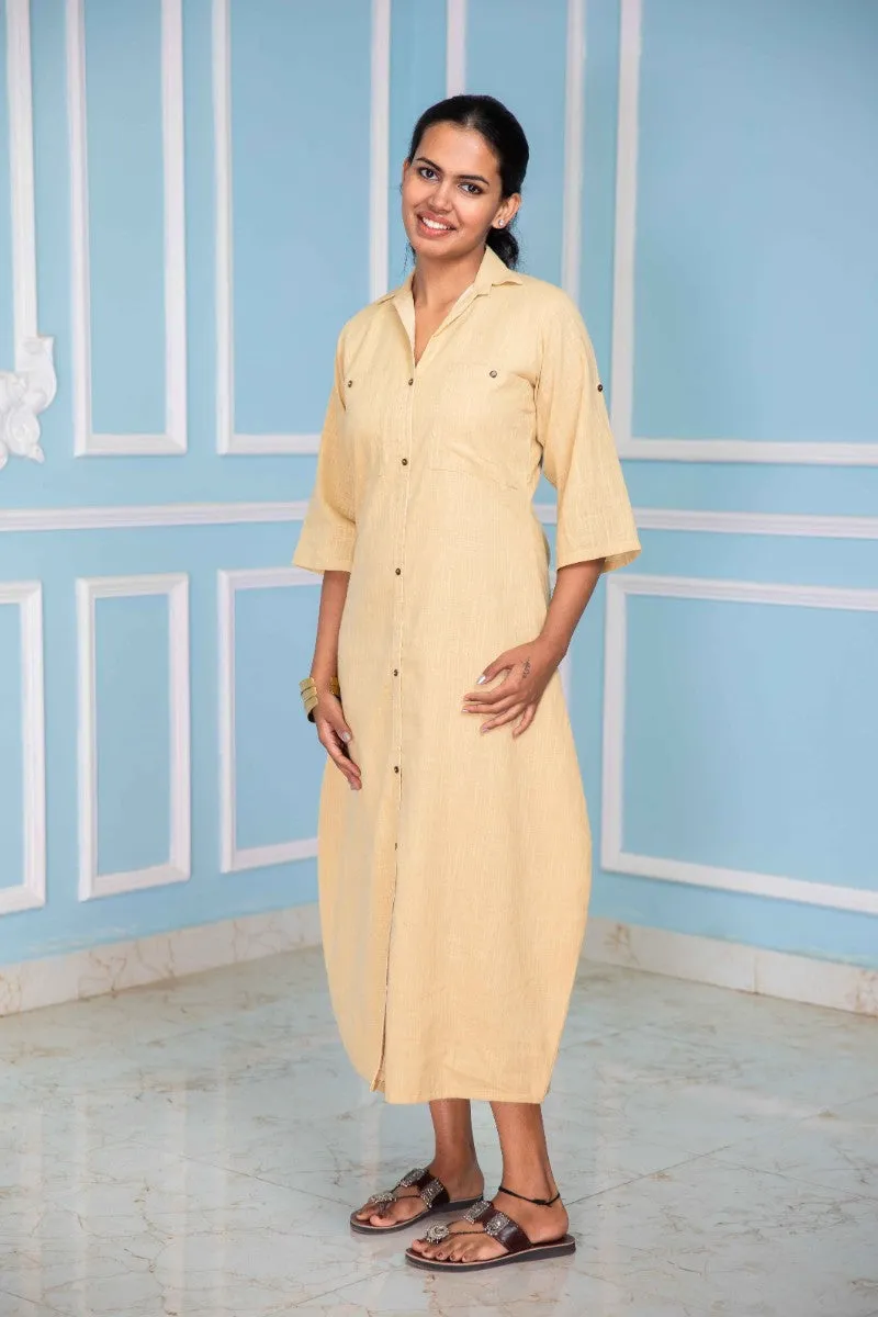 Blessed Beige Long Dress
