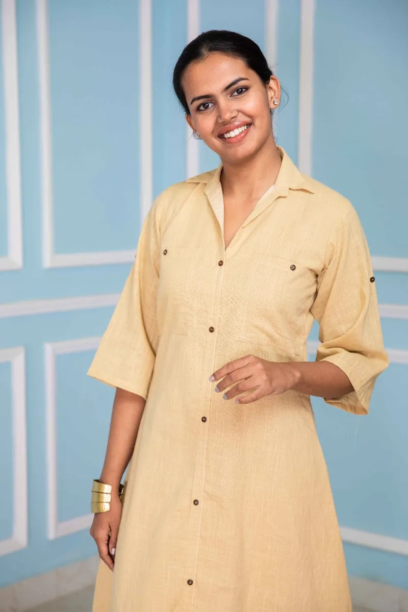 Blessed Beige Long Dress