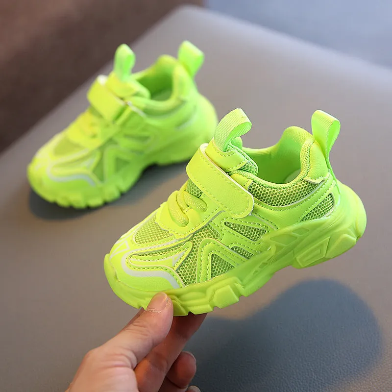 Breathable Mesh Sneakers For Boys And Girls, Baby Toddler Shoes | Brodtica.com