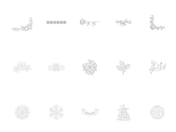 Brother ScanNCut Paper Piercing Collection