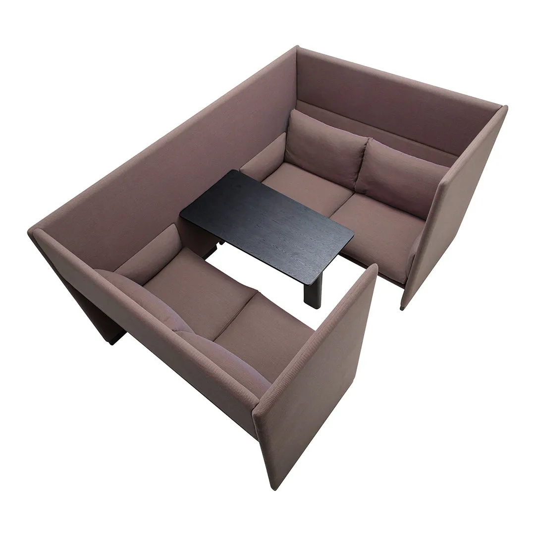 Case Combi 2 Seater Sofa with Wooden Table