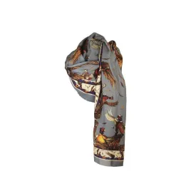Clare Haggas George & Friends Wool/Silk Wrap - Pigeon