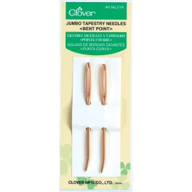 Clover Tapestry Needle Set - Jumbo Tapestry Needles - Bent Point (219)