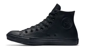 Converse Chuck Taylor All Star 135251C Unisex Black Mono Leather Shoes C157