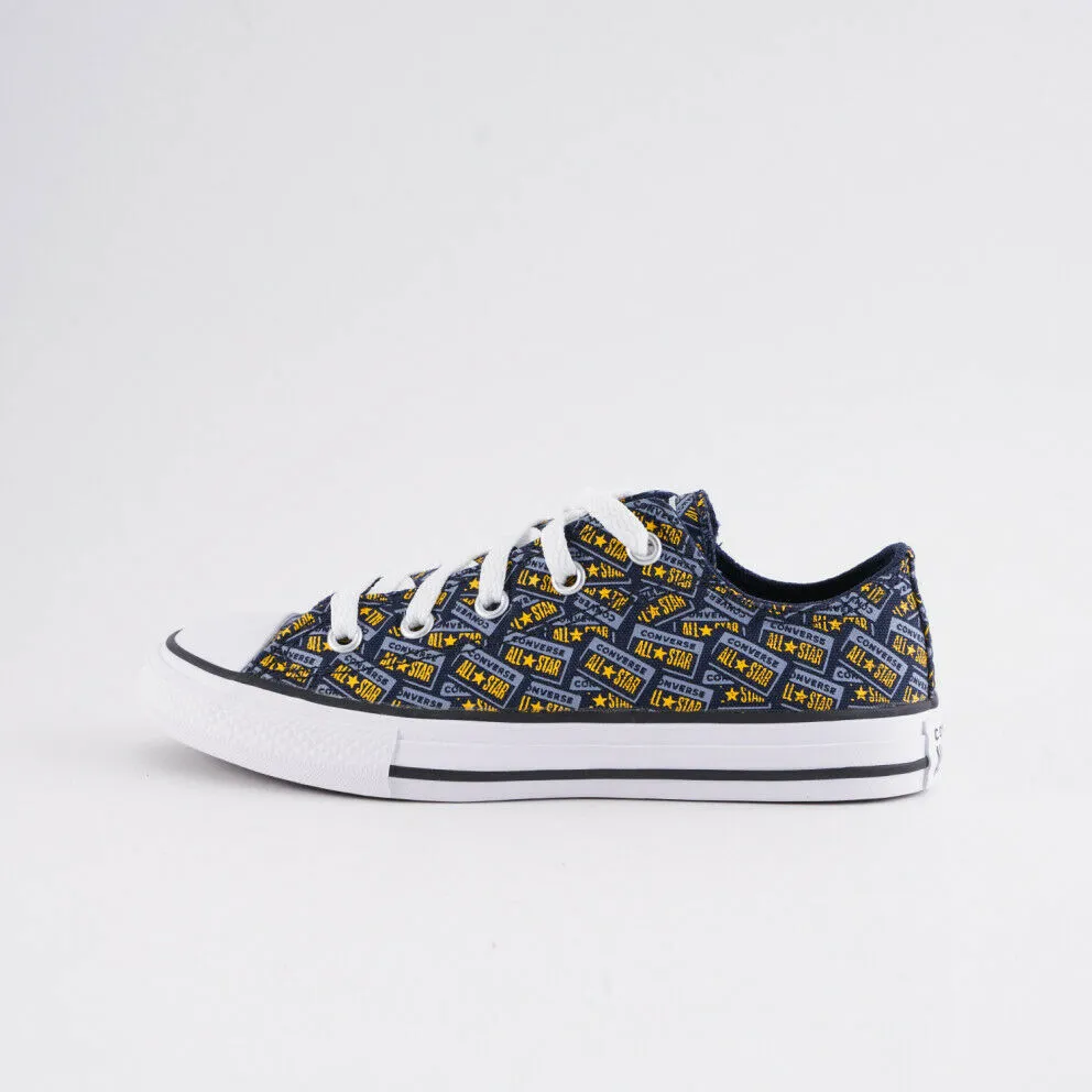 Converse Chuck Taylor All Star Ctas OX 667090C Pre School Kids Blue Shoe AMRS726