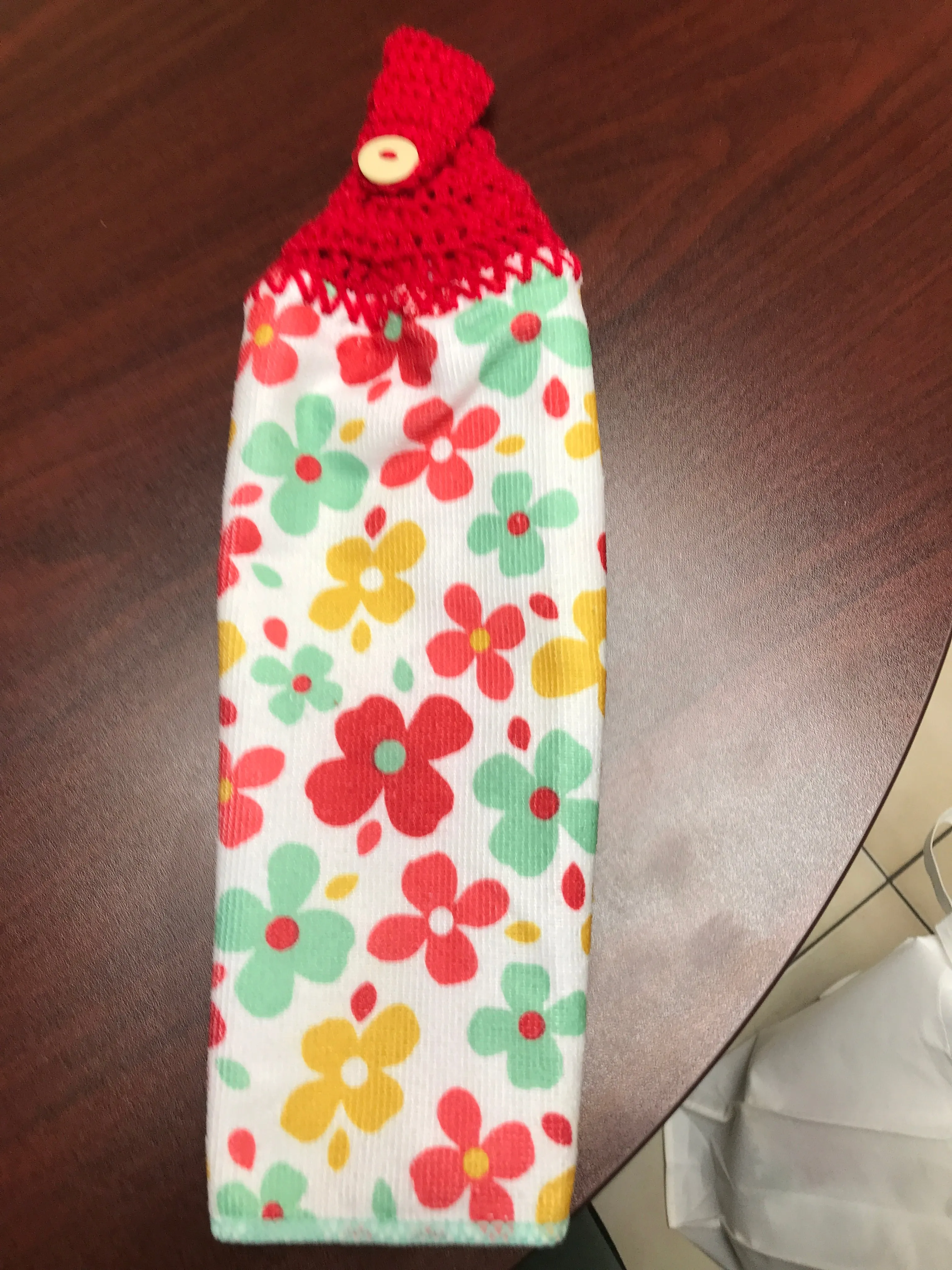 Crochet Hanging Towels- Handmade - Flamingo, Floral and Paisley Themes