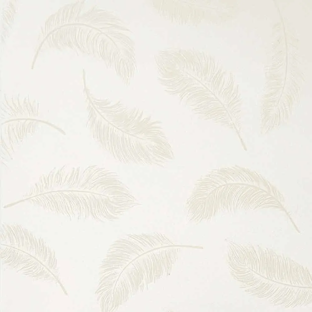 Feathers Paper in Ivory