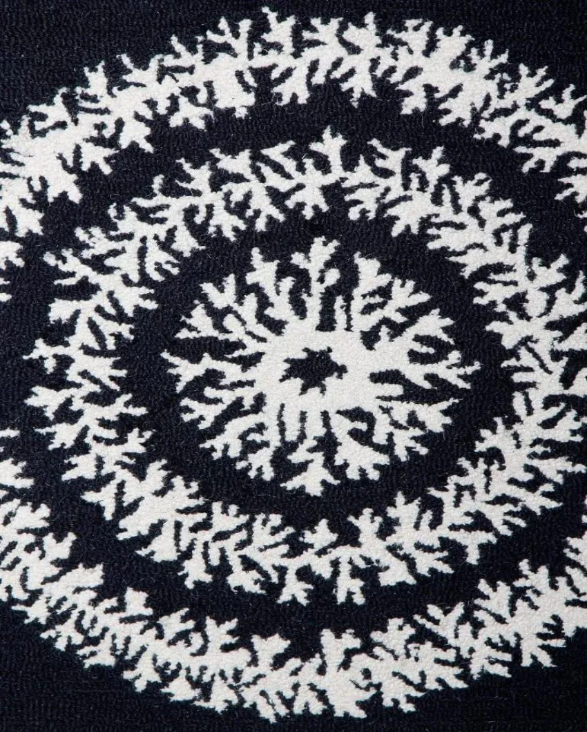 Floral Hand Tufted Wool Carpet Elegant and Beautiful | 5 x 8 Feet