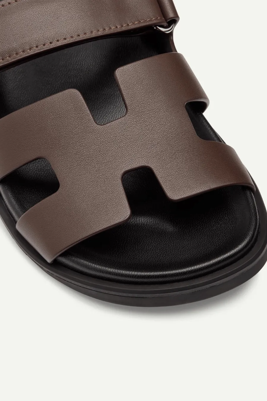 Harley Leather Slides Espresso