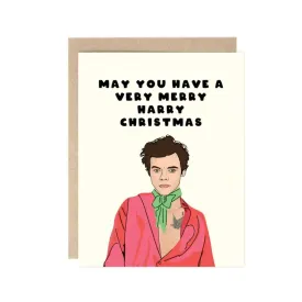 Harry Styles Christmas Card