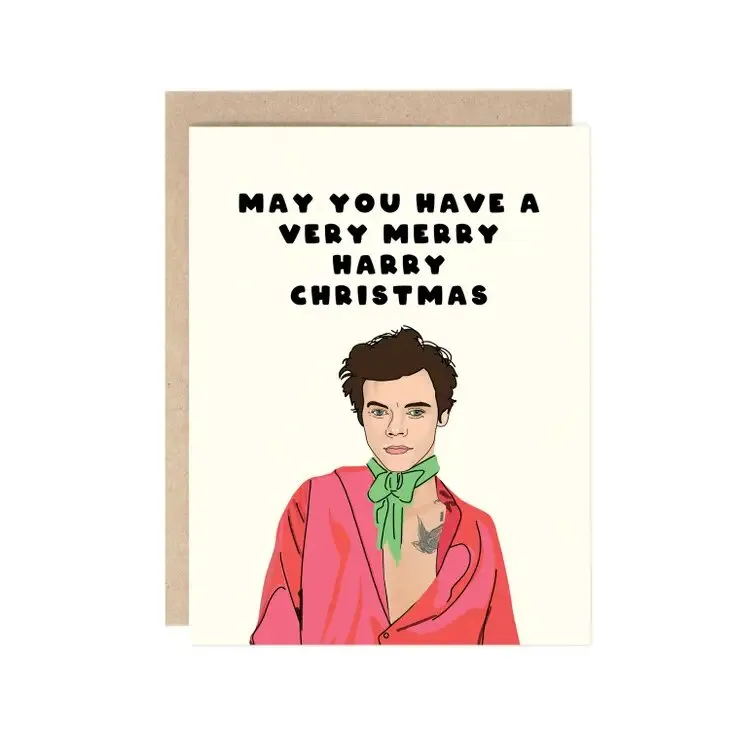 Harry Styles Christmas Card
