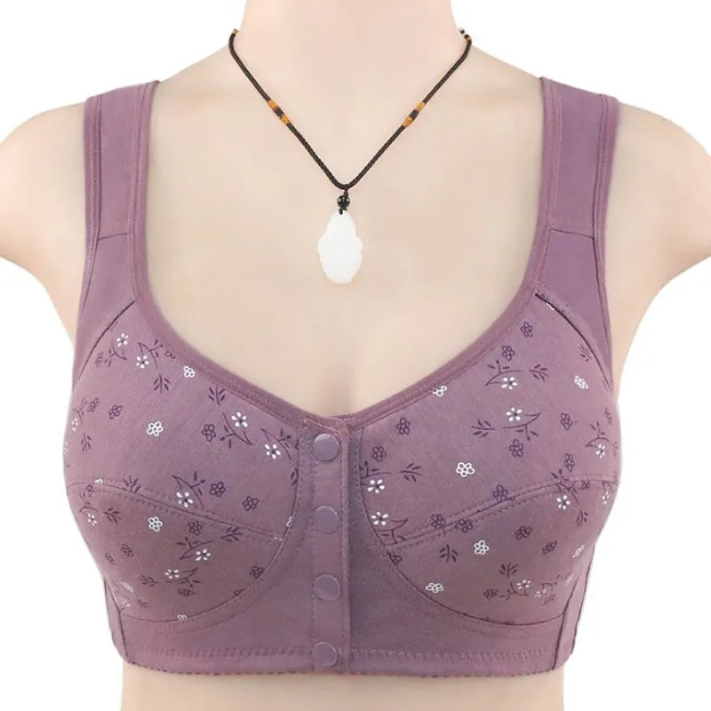 Lifesparking Convenient Front Button Bra