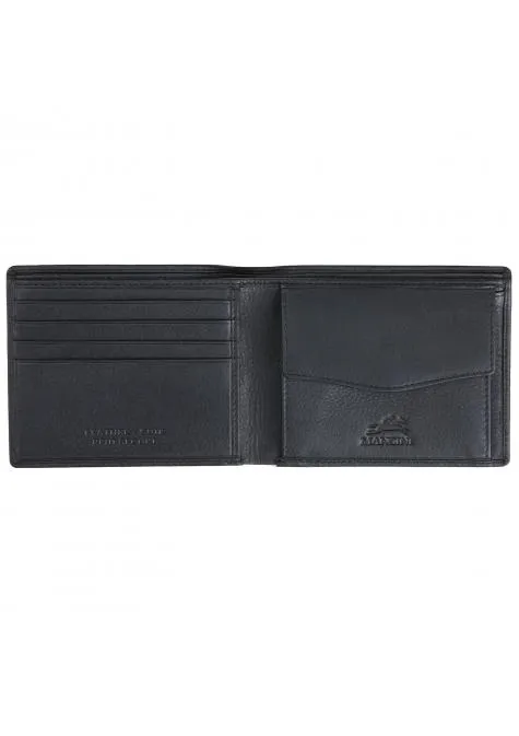 Mancini MONTERREY Men’s RFID Secure Wallet With Coin Pocket