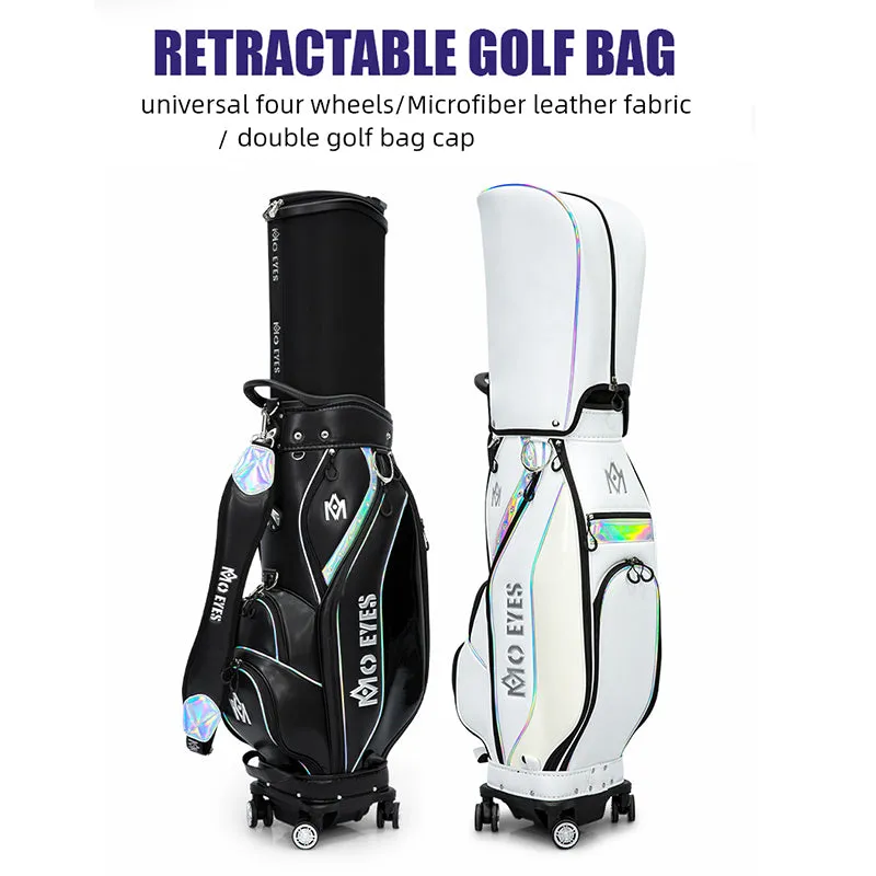 MOEYES M22QB02 ladies golf bags padded golf club travel bag with wheels