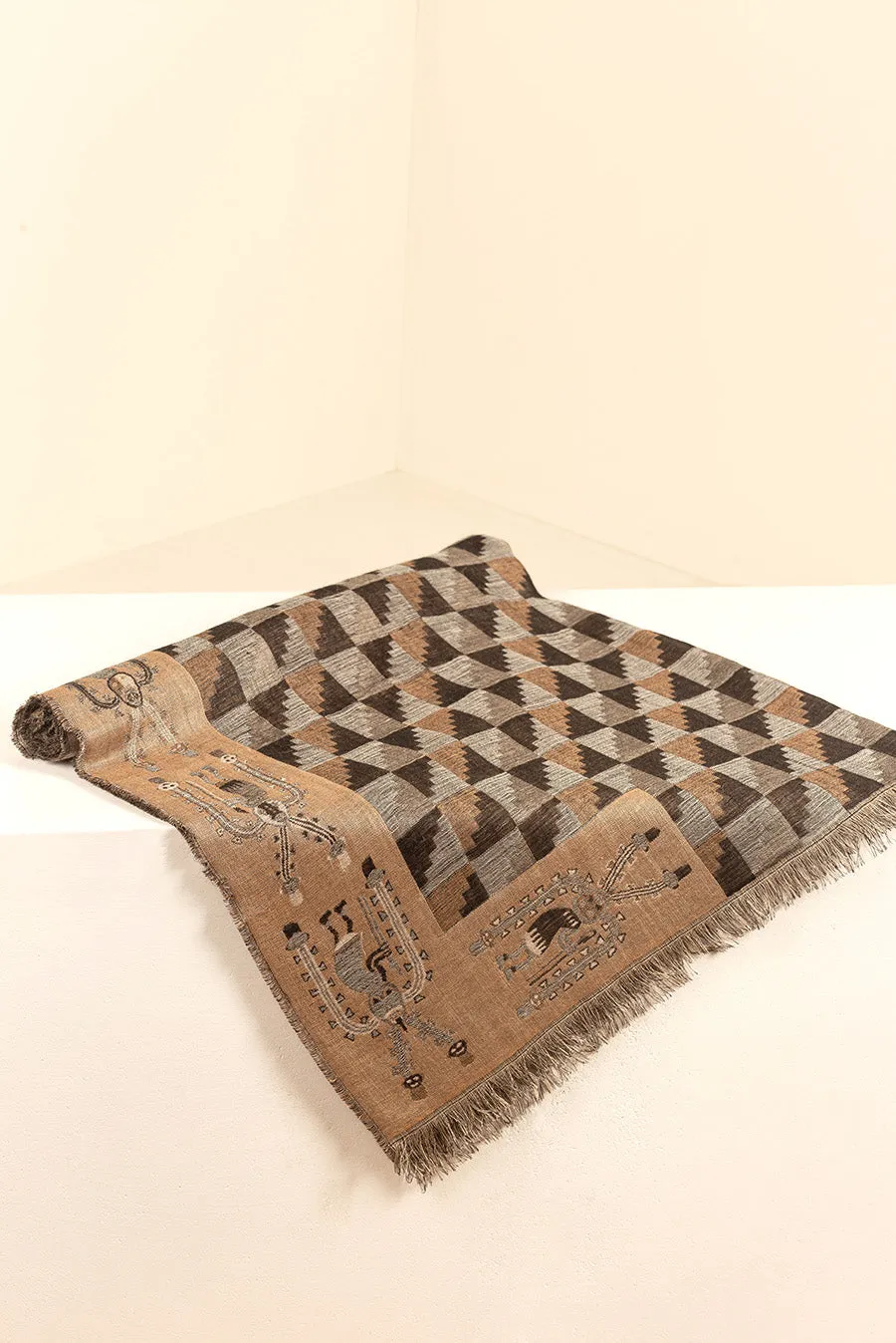 Nazca - 31 Shawl Royal Alpaca & Silk Color Black