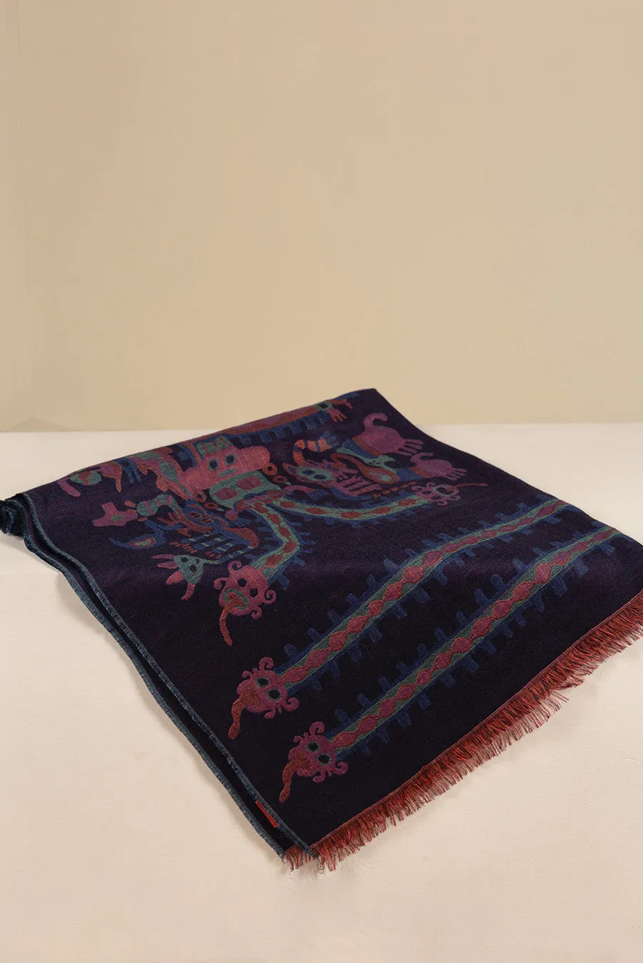 Nazca - 34 Shawl Royal Alpaca & Silk Color Multicolor