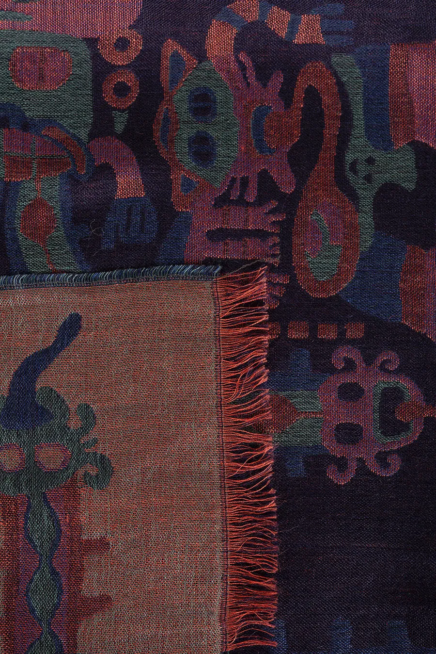 Nazca - 34 Shawl Royal Alpaca & Silk Color Multicolor