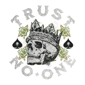 Nike Dunk Low Halloween Skull Black T-Shirt (TRUST NO ONE)| illcurrency