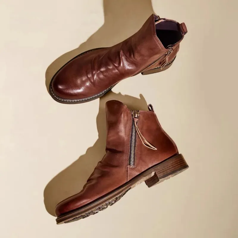 Oliver | Leather Boots