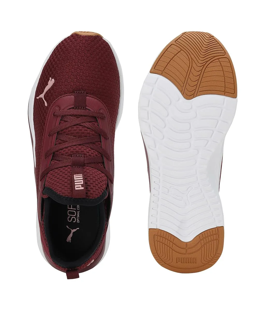 Puma Womens Softride Ruby Luxe WN's Dark Jasper-Future Pink Running Shoe - 4 UK (37758009)