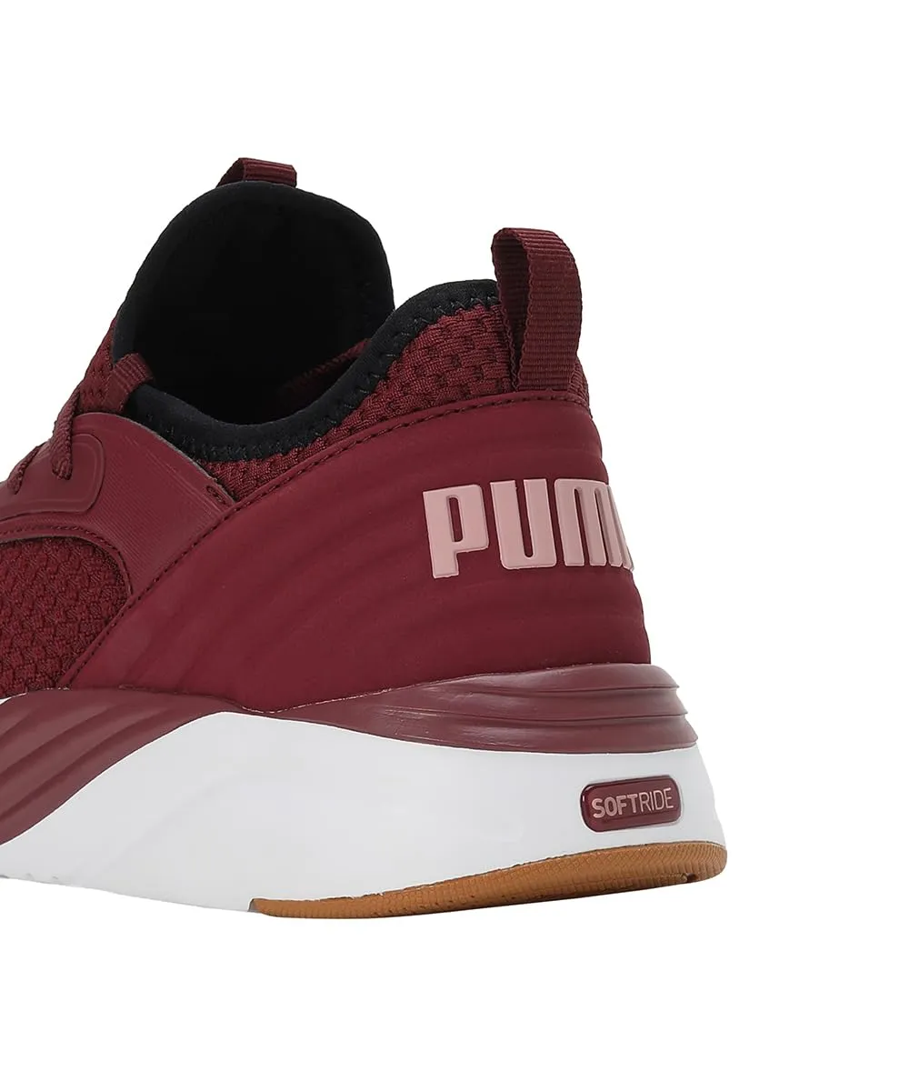 Puma Womens Softride Ruby Luxe WN's Dark Jasper-Future Pink Running Shoe - 4 UK (37758009)
