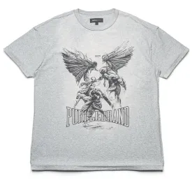 Purple Brand Fight Tee - Heather