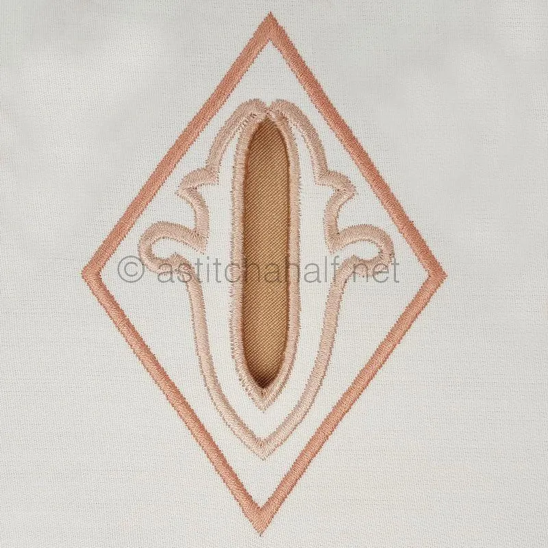 Richelieu Cutwork Monogram U
