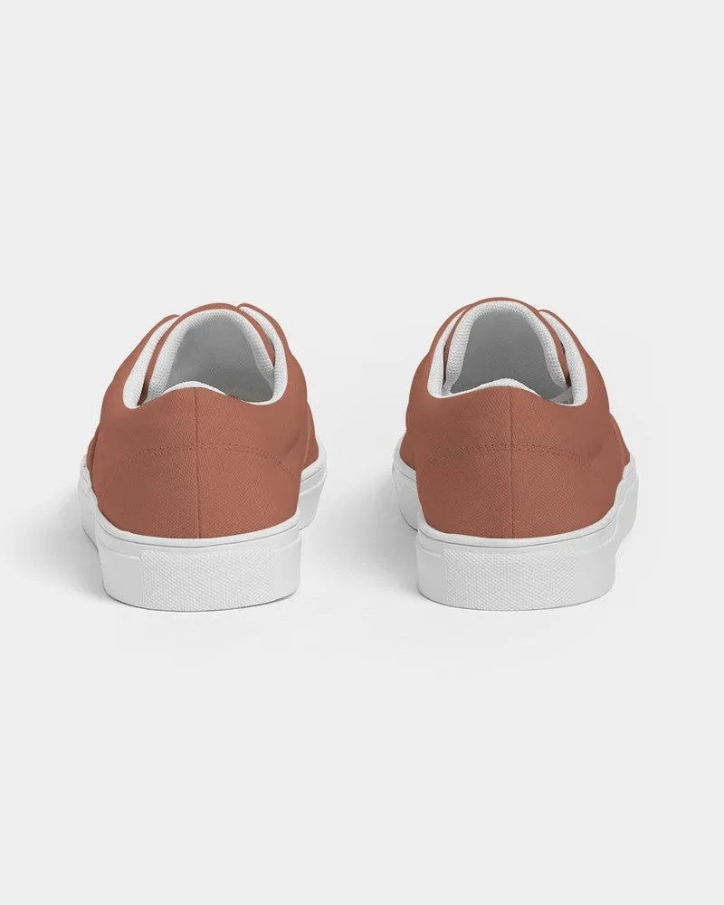 Shaded Pastel Red Canvas Sneakers | Women's | C0M60Y60K30