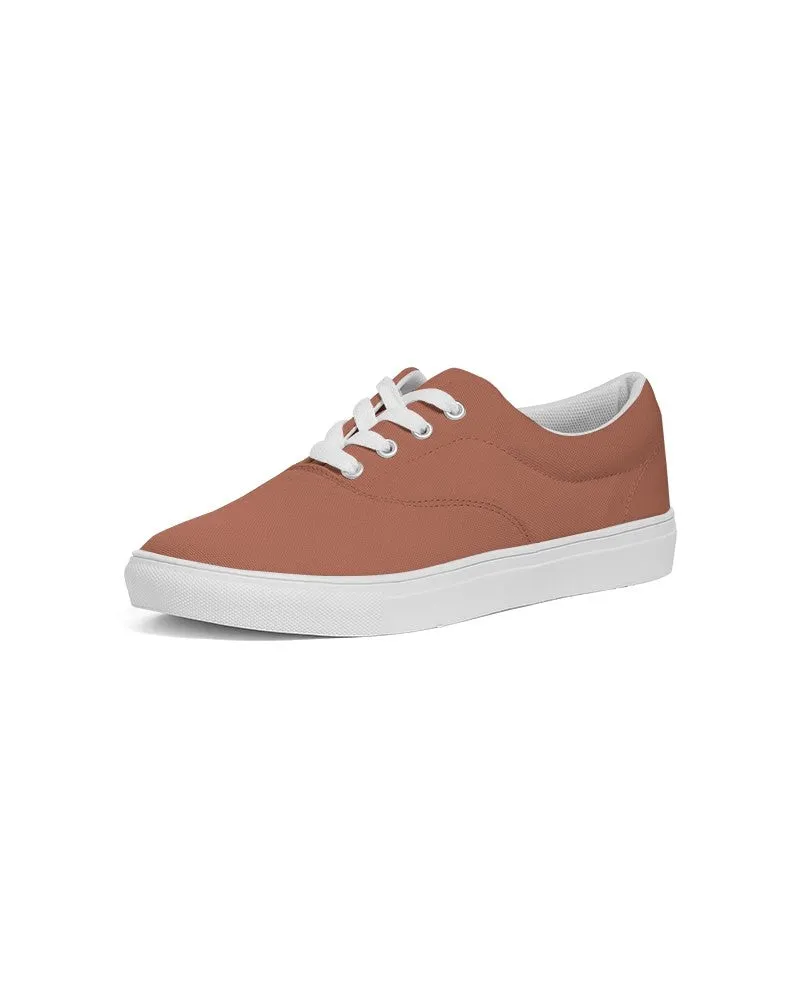 Shaded Pastel Red Canvas Sneakers | Women's | C0M60Y60K30