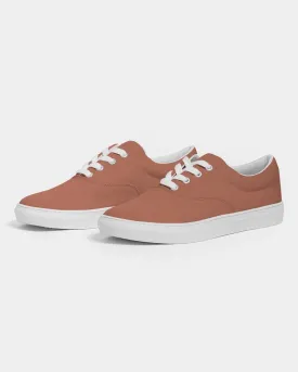 Shaded Pastel Red Canvas Sneakers | Women's | C0M60Y60K30