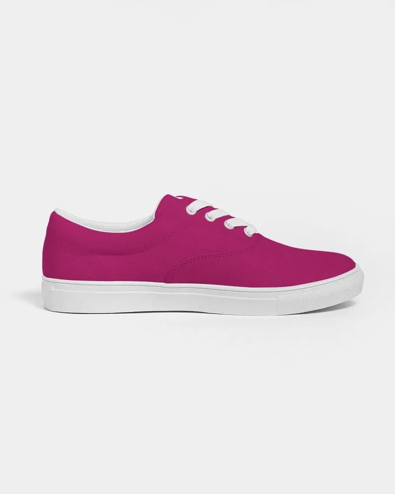 Shaded Pink Canvas Sneakers | Women's | C0M100Y25K30