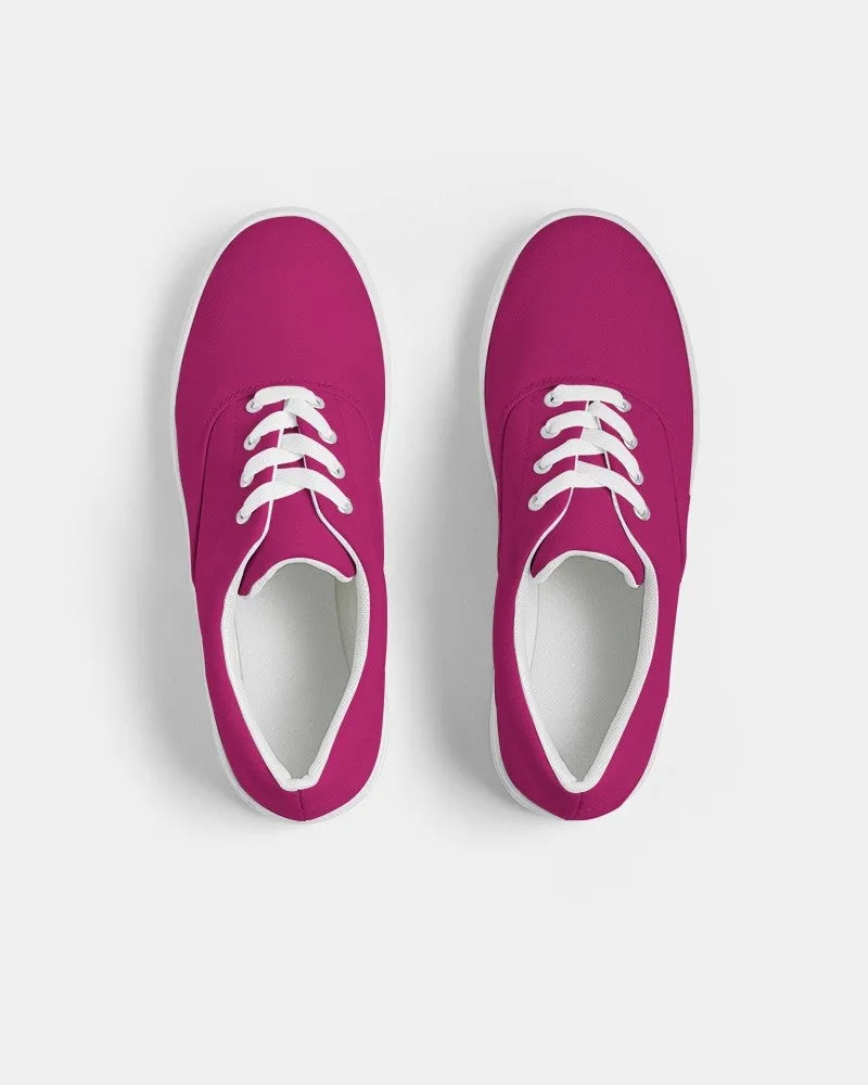 Shaded Pink Canvas Sneakers | Women's | C0M100Y25K30