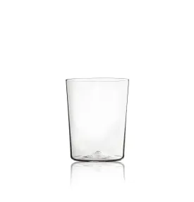 Simple Hand Blown Water Glass in Clear