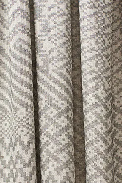Tessira Shawl Baby Alpaca Color White & Black